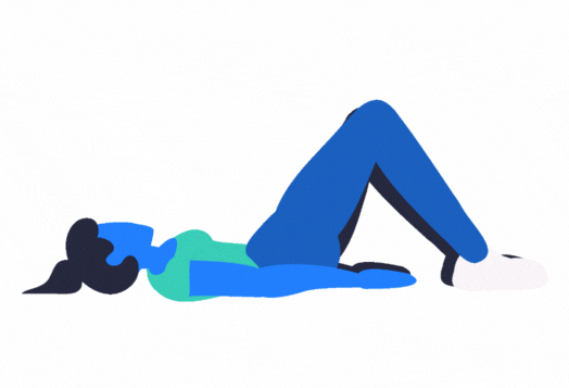 Core muscle exercise - Glute Bridge