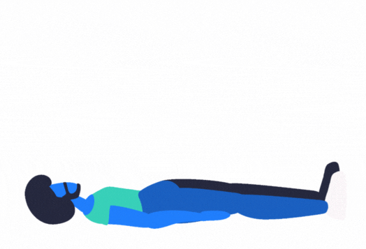 Core muscle exercise - Leg Lift
