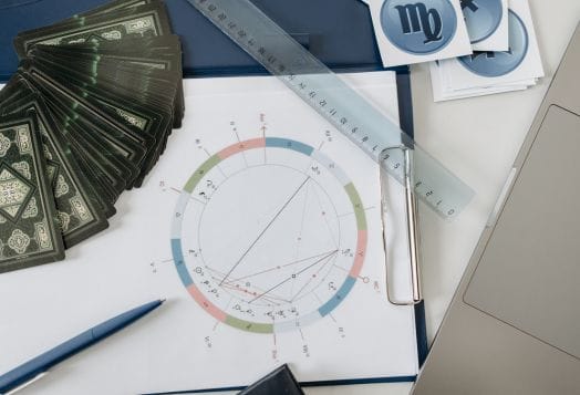 Astrology chart focus on 6th house
