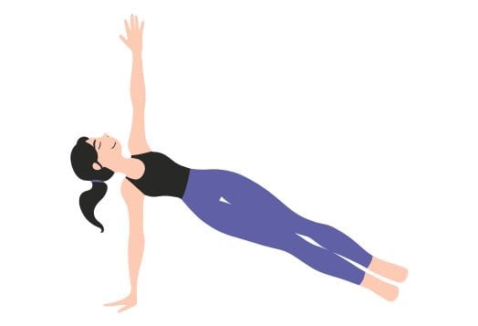 Core muscle exercise - Side Plank