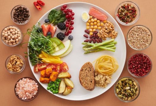 Balanced foods for heart health