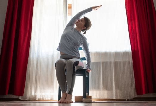 Feel Energised Indoors with These Chair Yoga Poses