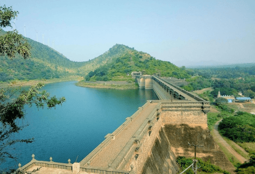 Vani Vilas Sagar Dam, a scenic spot for picnics