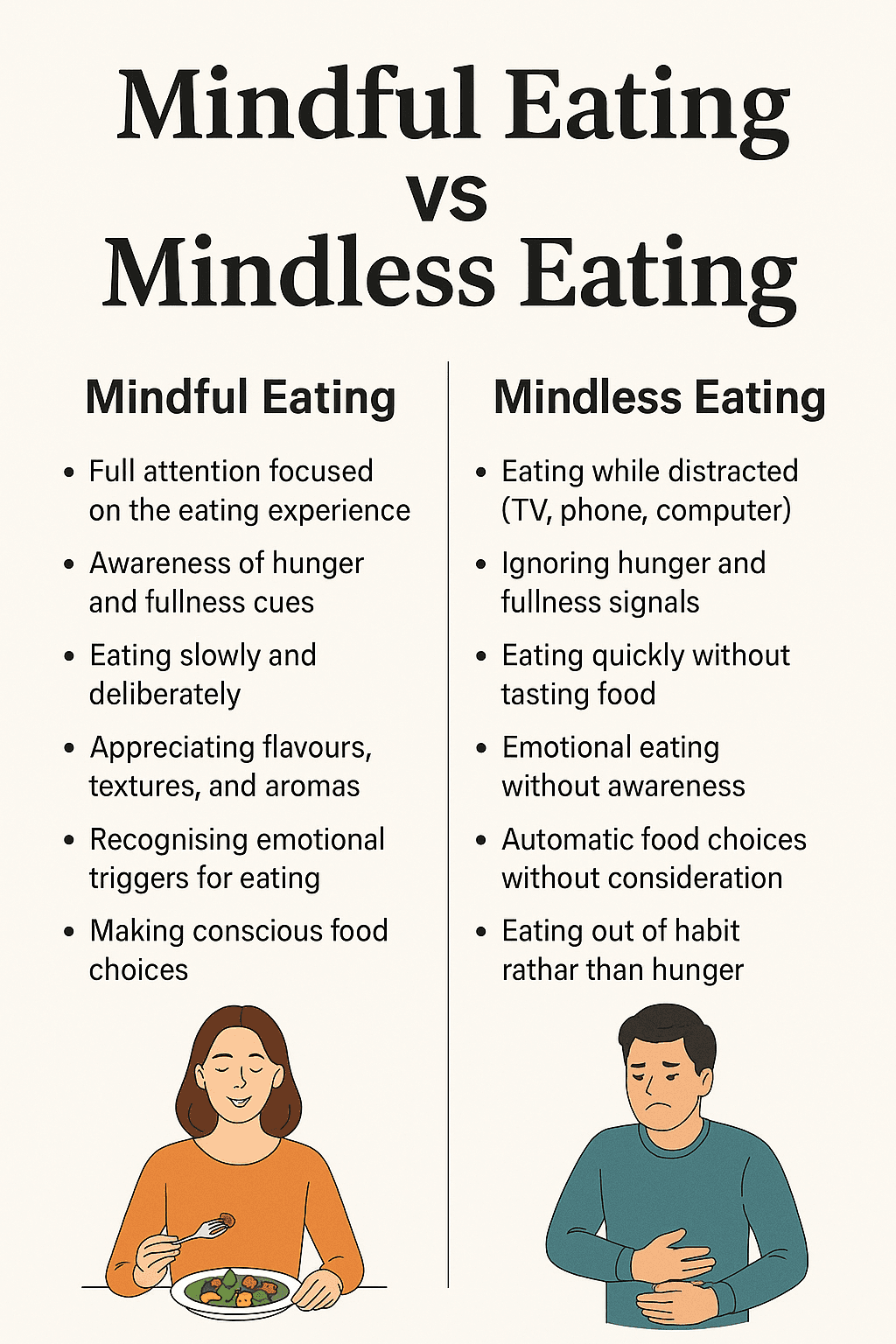 Mindful Eating Vs Mindless Eating