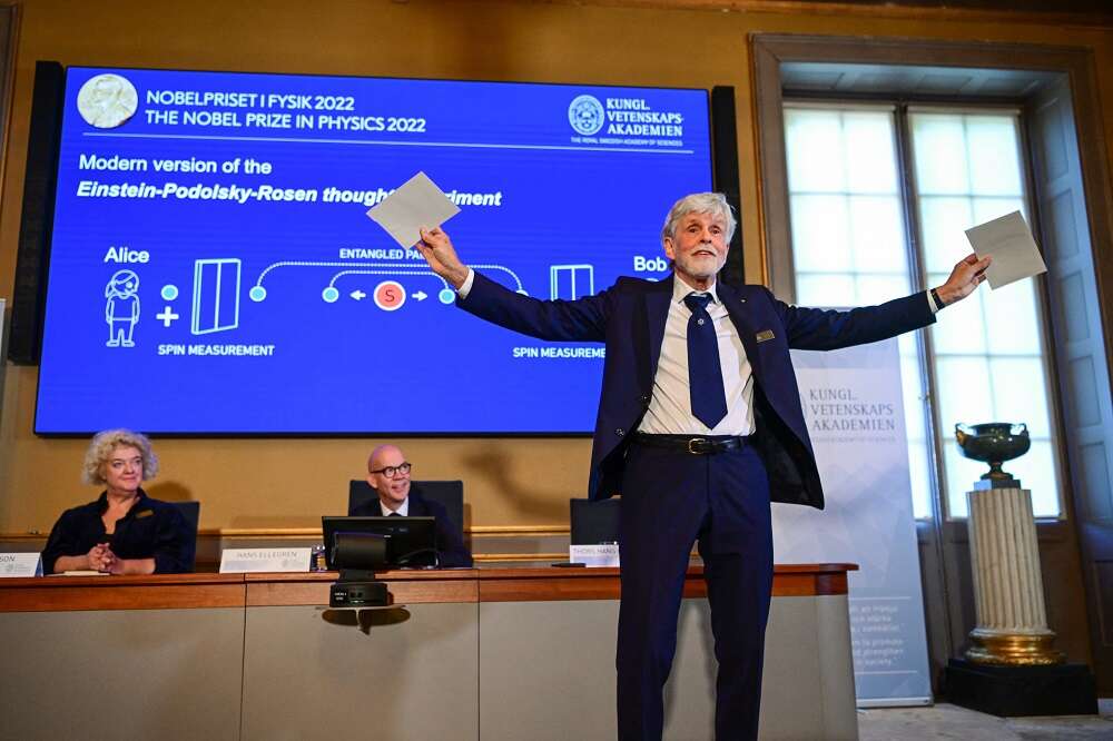 Nobel physics prize goes to sleuths of &#8216;spooky&#8217; quantum science