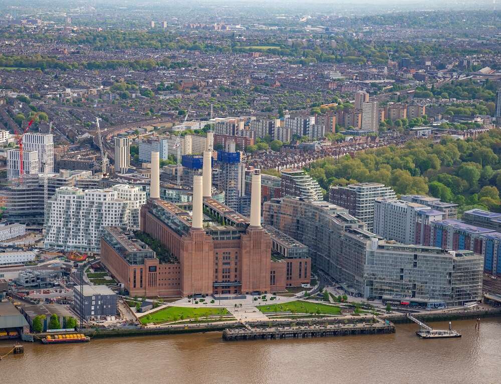 London&#8217;s Battersea Power Station reborn as office and shopping hub