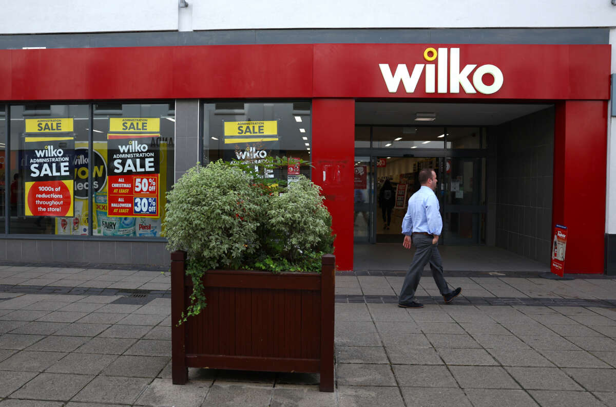 All of UK retailer Wilko&#8217;s stores to shut, risking 12,500 jobs