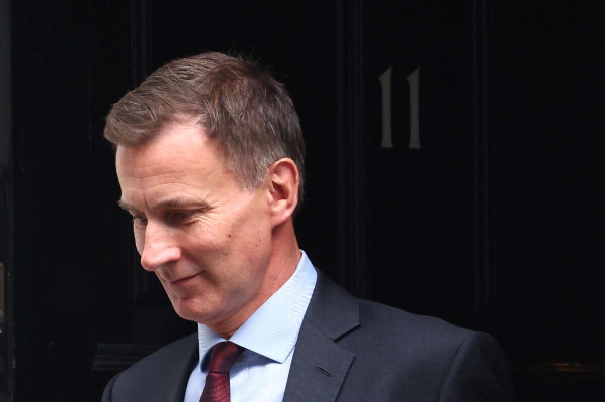 UK&#8217;s Hunt says unclear when taxes can be cut amid interest cost pressure