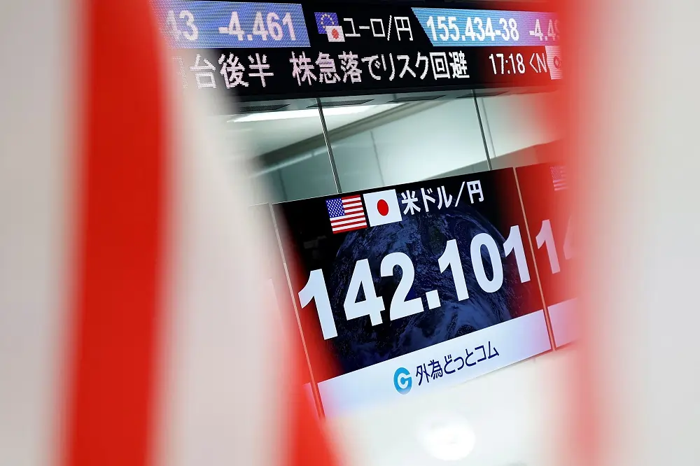 Dollar down as US rate cut bets rise, yen surges