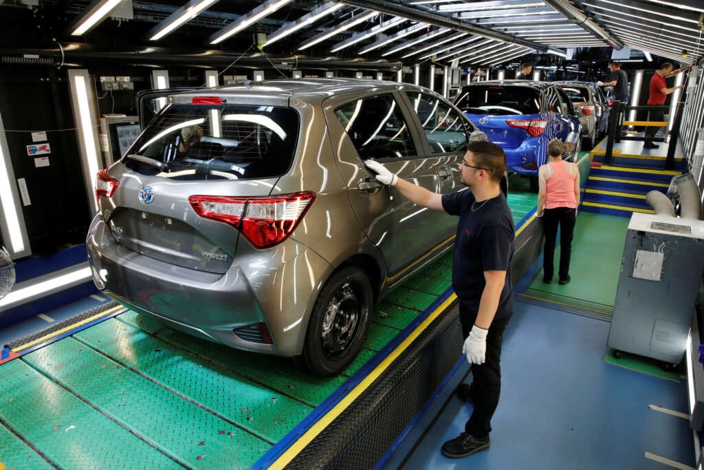 Toyota&#8217;s Nov global vehicle production rises 1.5% to record 833,104