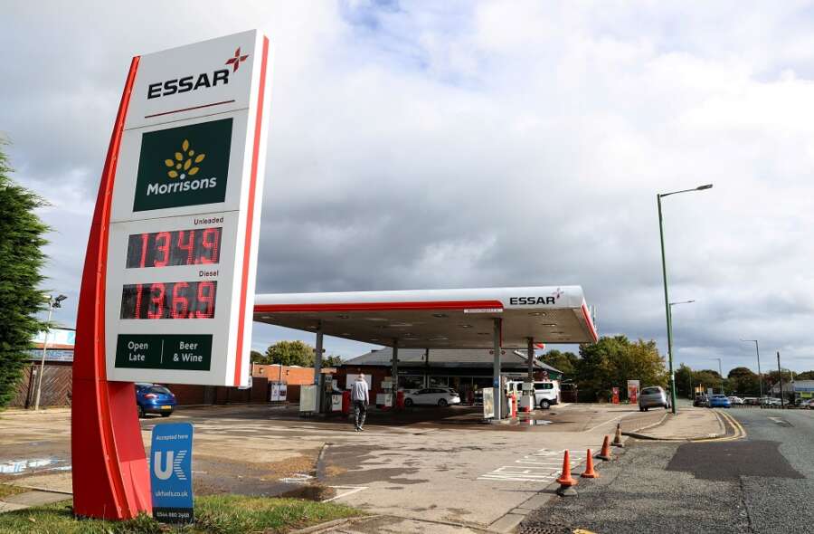 Fuel pumps run dry in British cities, sowing supply chain chaos