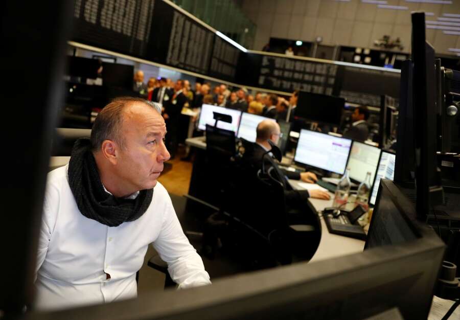 Shares drop, yields shoot up after U.S. inflation data