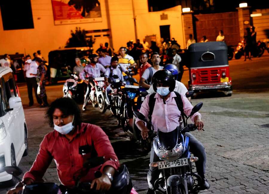 Doctors, bankers protest &#8216;impossible situation&#8217; as Sri Lanka runs out of fuel
