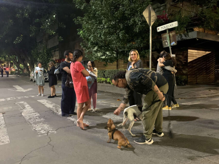 Strong nighttime earthquake jolts sleeping Mexicans, at least one death reported