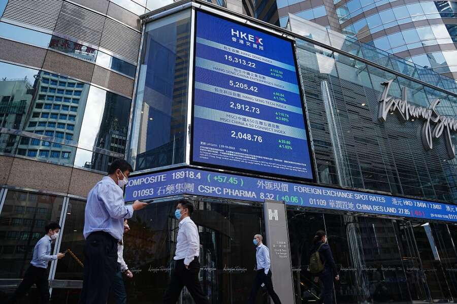 World stocks upbeat on hopes for China re-opening, inflation peaking