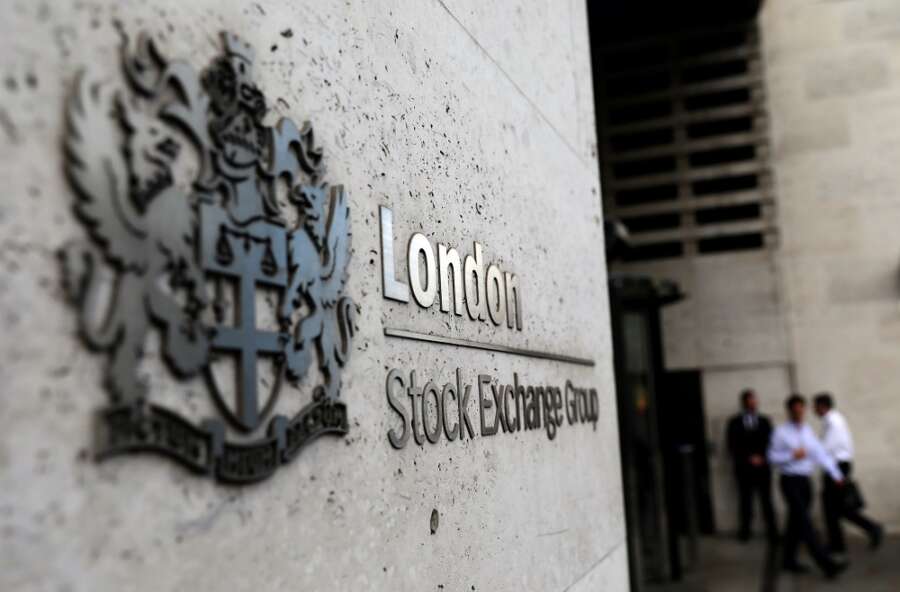 UK&#8217;s FTSE 100 slips ahead of business activity data