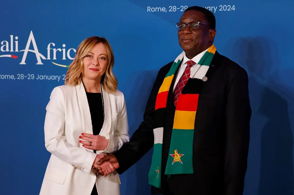 Italy&#8217;s Meloni seeks new partnership with Africa, funds limited