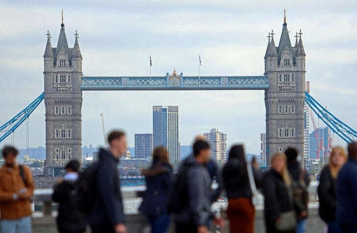 UK sees record monthly budget surplus, but tough picture ahead of budget