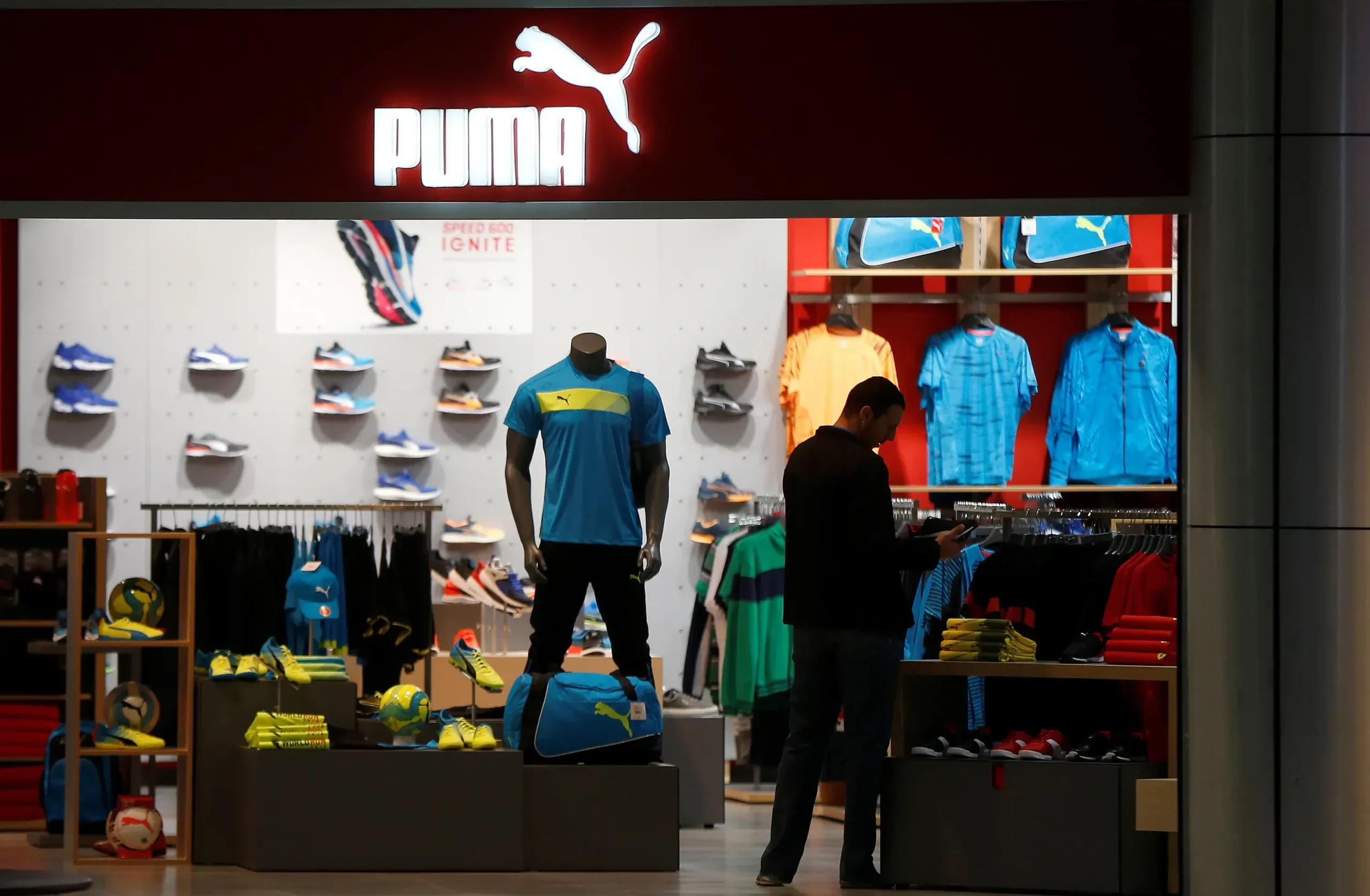 Puma aims to boost its brand in &#8216;challenging&#8217; market