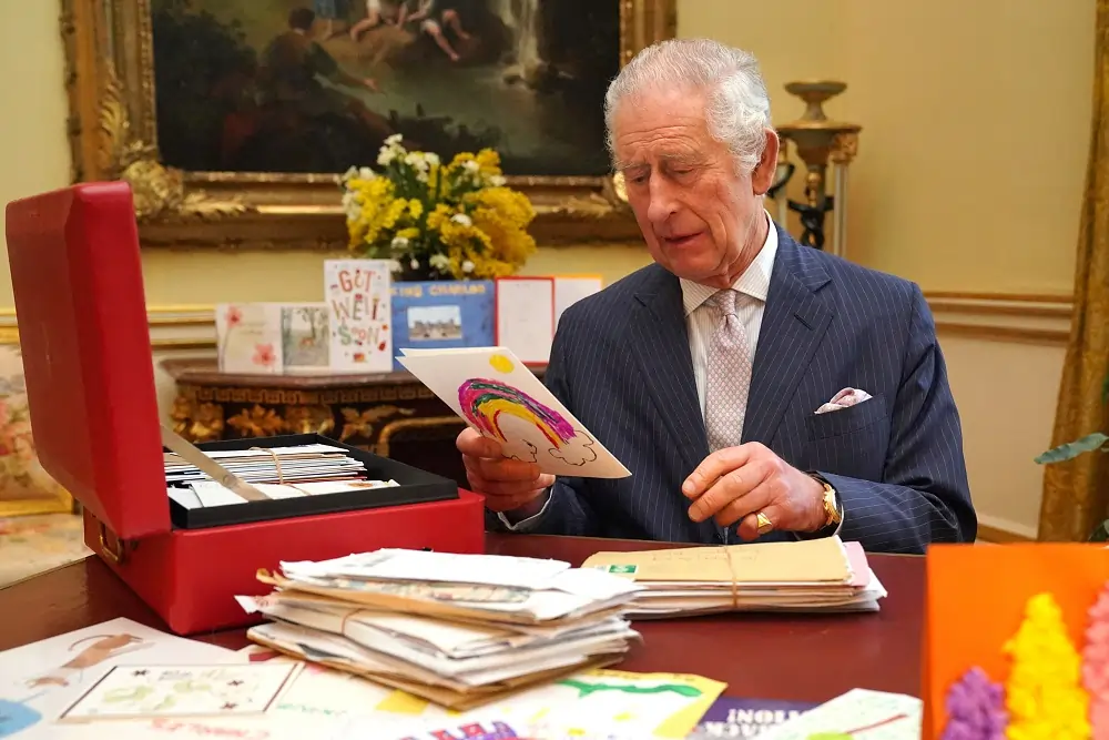 King Charles doing &#8216;very well&#8217;, Camilla tells Belfast crowds