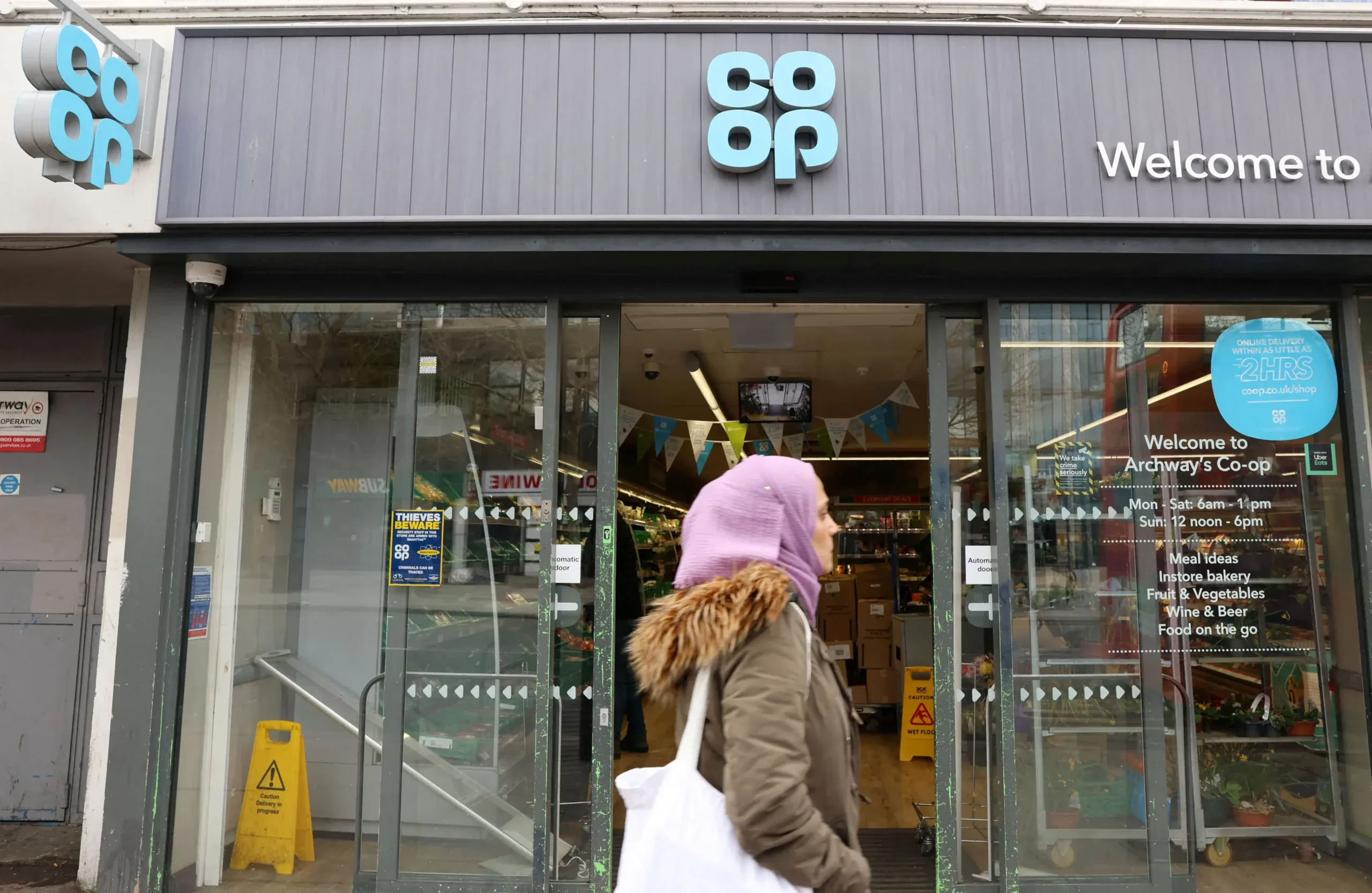 Britain&#8217;s Co-op profit slides after petrol forecourt sale