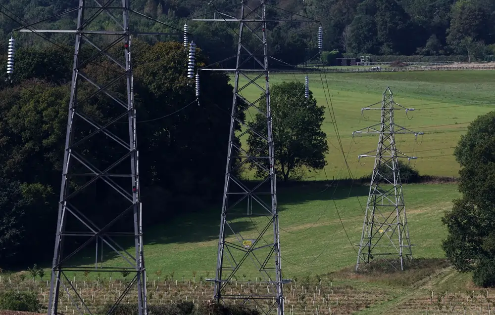 Battle over power pylons highlights Britain&#8217;s net zero challenge