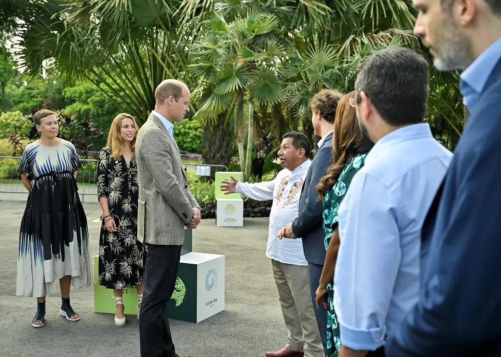 Britain&#8217;s Prince visits Singapore for Earthshot environmental prize