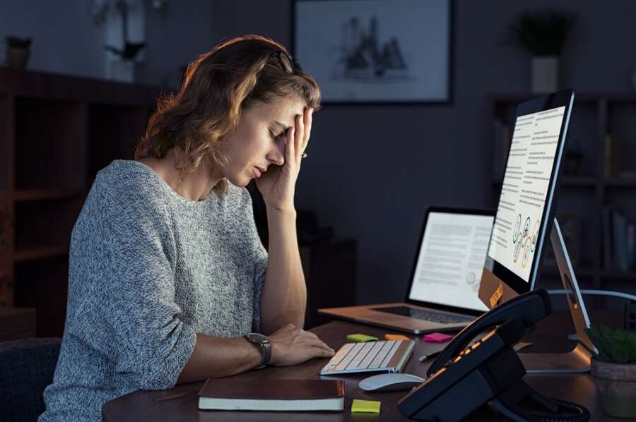 Half of UK workers suffering mental health issues, heightened by rising cost of living