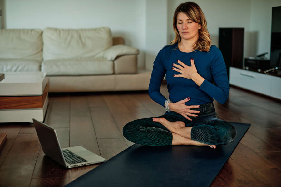 New mobile meditation space to help individuals make mindfulness a priority.