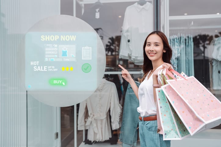 The future of shopping: moving the screen from the couch to the department store