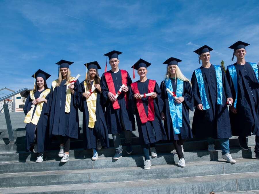 Almost half of graduates would advise going straight into business
