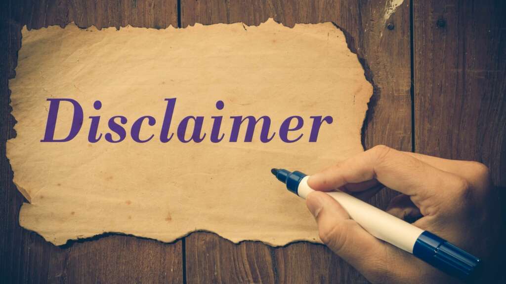 Making a Disclaimer on Sales Letters