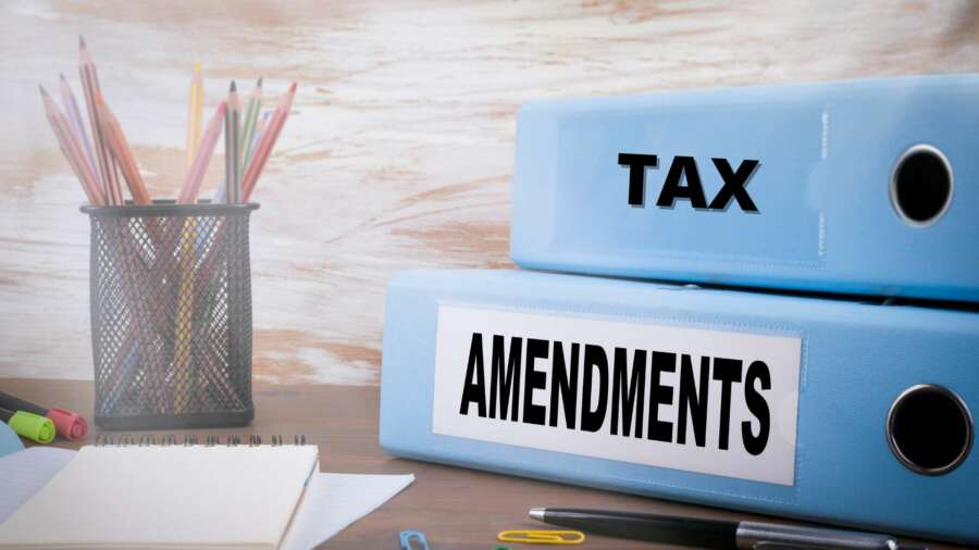 What is Income Tax Amendment?