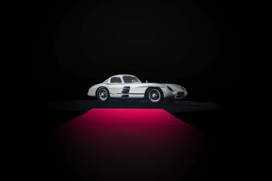 The ‘Mona Lisa’ of cars, a 1955 Mercedes-Benz 300 SLR Coupé, sells for record €135 million (c.$142 million) to benefit charitable fund