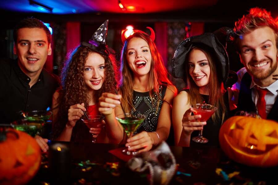 Love a party with a ghoulish atmosfear!