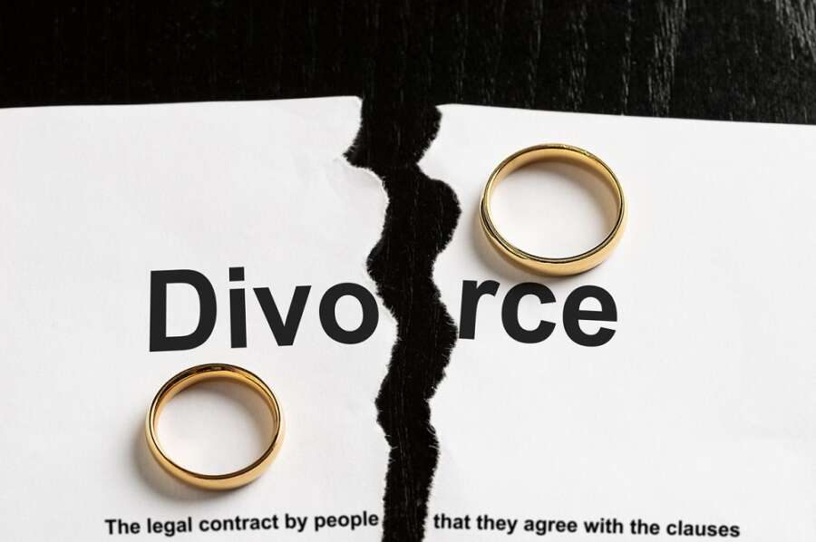 No fault divorce surge in April 2022