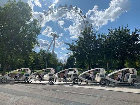 Eco friendly family run pedi-cab business turns one