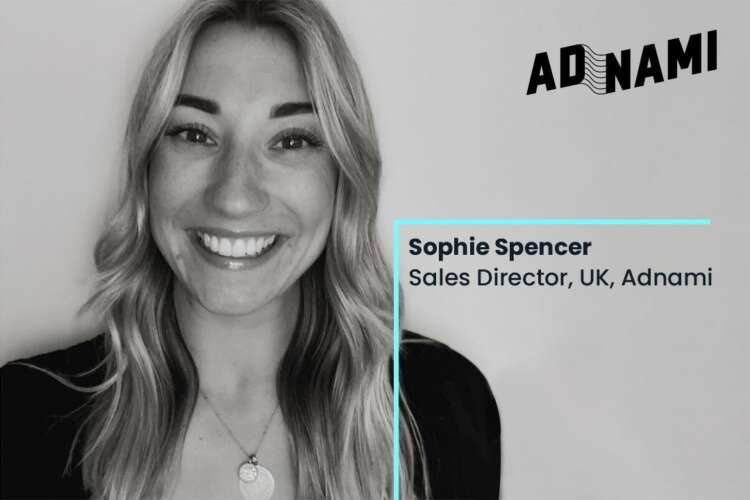 Adnami appoints Sophie Spencer as UK Agency Sales Director