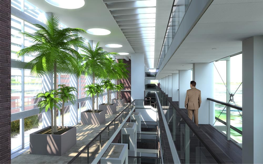 Panoramic Views Revealed As Atrium Building Rises In The East2