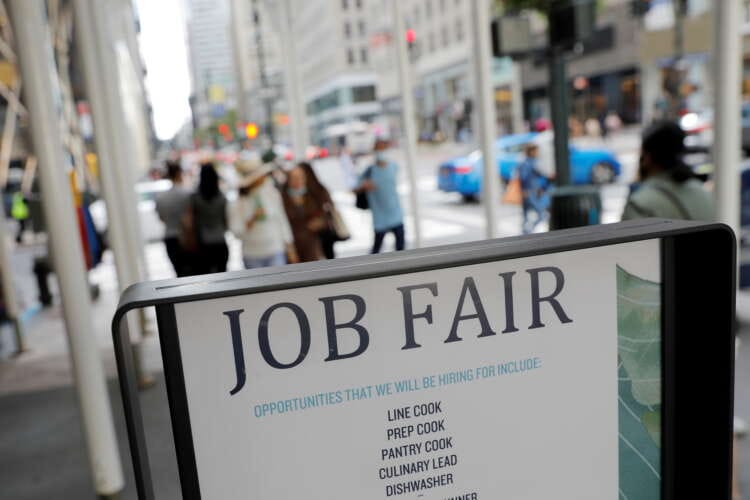 Subsiding Delta wave seen boosting U.S. job growth; worker shortages still a constraint