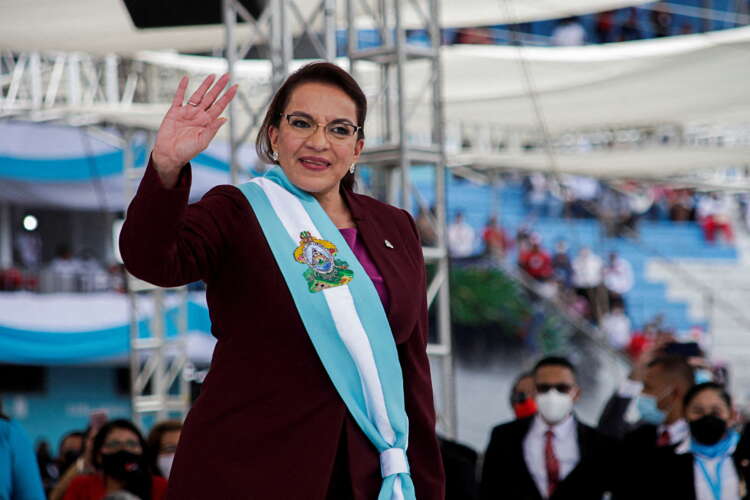 Newly inaugurated Honduran president says appreciates Taiwan &#8216;solidarity&#8217;