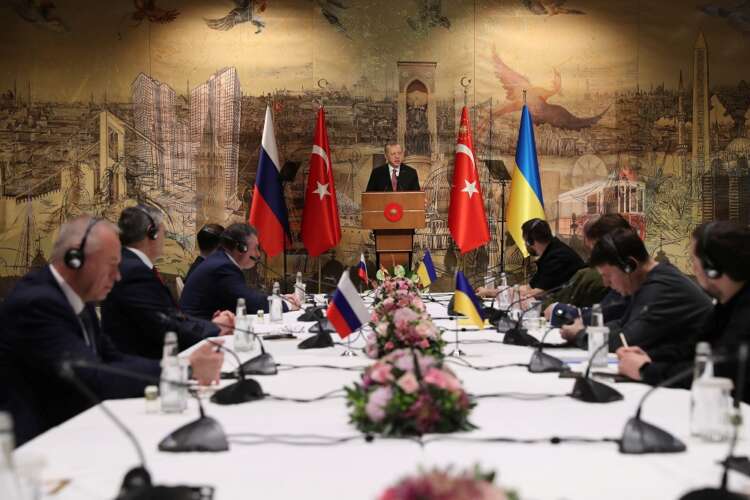 Russia promises to scale down operations in northern Ukraine