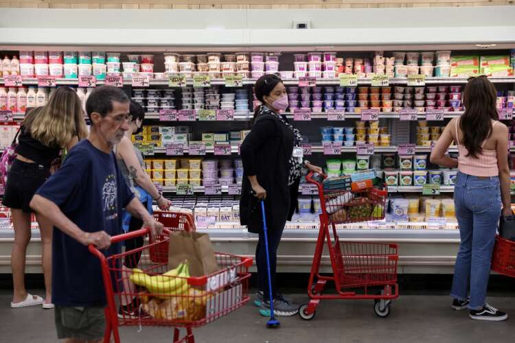 From burgers to bleach, stressed consumers buy cheap