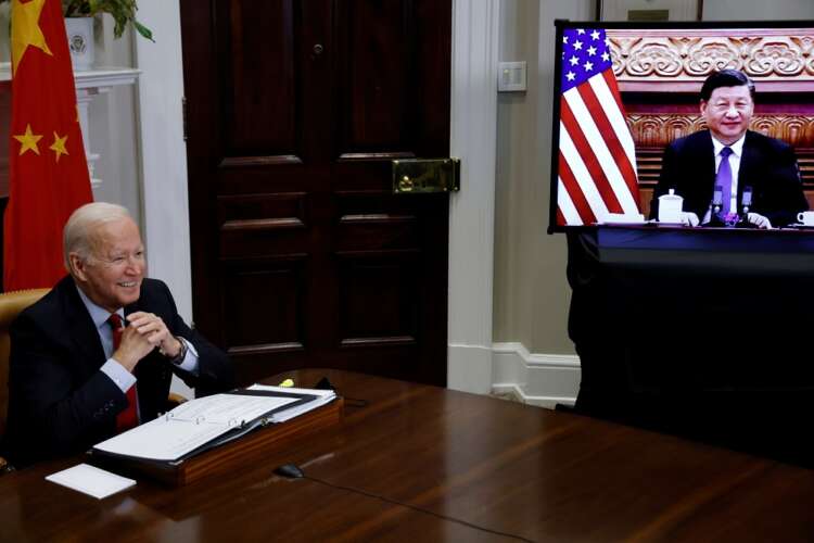 Biden begins fifth call with China&#8217;s Xi, looking to tamp down Taiwan tension