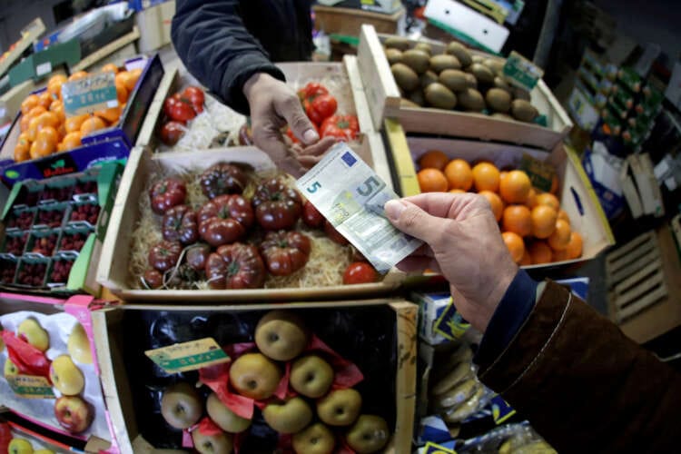 Euro zone economy faces growing risk of recession, survey shows