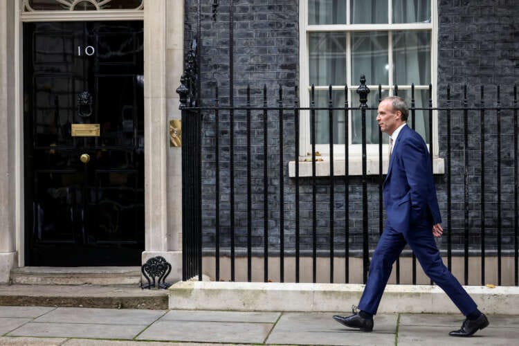 Factbox-Dominic Raab returns to government as deputy PM under Sunak