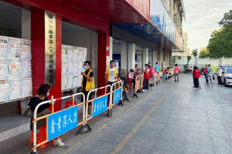 Younger Chinese are spurning factory jobs that power the economy