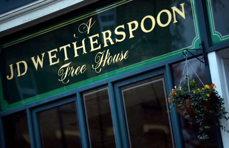UK&#8217;s Wetherspoon posts 13.1% rise in sales for 25-wk period