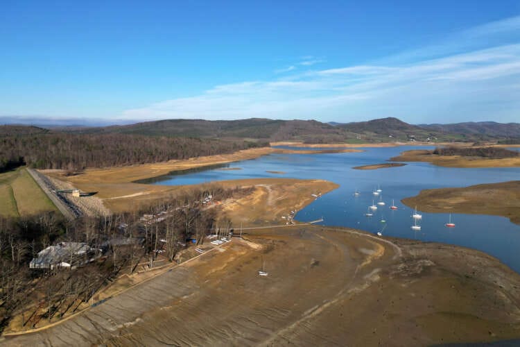 Farming and tourism under threat as winter drought dries up France&#8217;s Lake Montbel