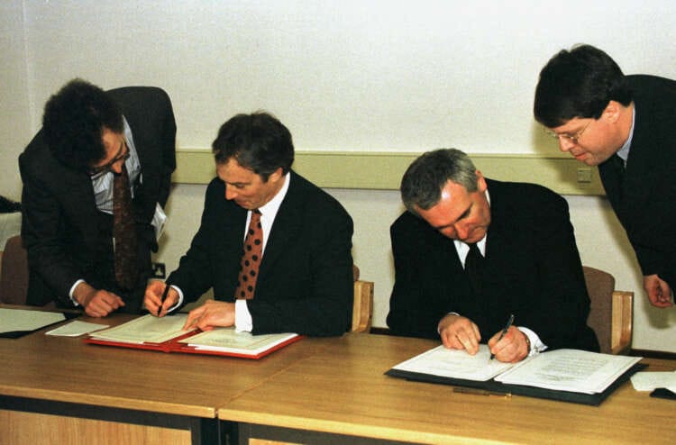 Extraordinary rollercoaster&#8217;, Good Friday talks remembered 25 years on